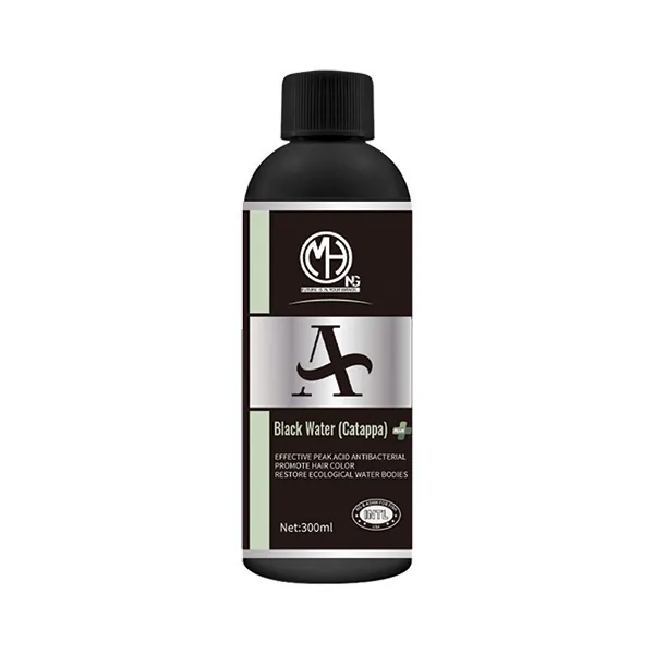 محلول بلک واتر طبیعی برگ کاتاپا MASH مدل Super Black Water حجم 300 میلی لیتر
