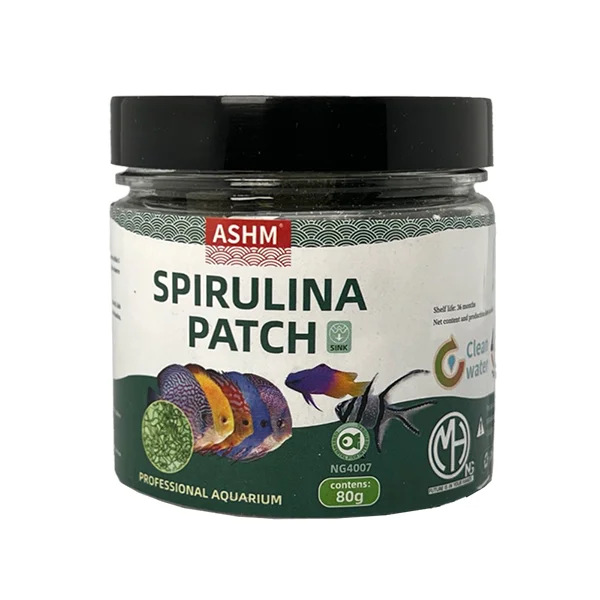 غذای ماهی MASH مدل قرص جلبک SPRULINA PATCH